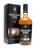 A bottle of Highland Park 18 Year Old / Bot.1990s Island Single Malt Scotch Whisky
