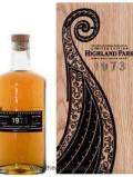 A bottle of Highland Park 1973 Vintage