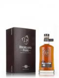 A bottle of Highland Park 40 Year Old (47.5%)