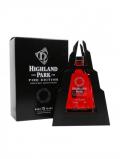 A bottle of Highland Park Fire 15 Year Old Island Single Malt Scotch Whisky