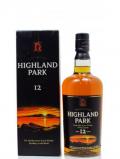 A bottle of Highland Park Highland Single Malt Old Style 12 Year Old