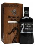 A bottle of Highland Park Ragnvald Island Single Malt Scotch Whisky