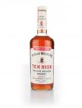 A bottle of Hiram Walker's Ten High - 1979