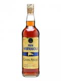 A bottle of Hispaniola Gran Añejo