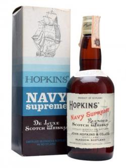 Hopkins' Navy Supreme / Bot.1970s Blended Scotch Whisky