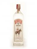 A bottle of Horse Guard London Dry Gin - 1970s