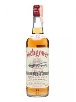 Inchgower 12 Year Old / Bot.1980s / Cream& Red Speyside Whisky