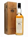 A bottle of Inchgower 14 Year Old / Flora& Fauna / Wooden Box Speyside Whisky