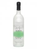 A bottle of Indio Lemongrass Lime Vodka