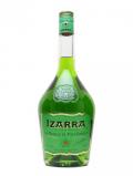 A bottle of Izarra Green Liqueur
