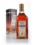 A bottle of J. Bally Millésime 2000 Rhum Vieux