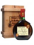 A bottle of J. de Malliac Hors d'Age Armagnac