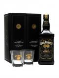 A bottle of Jack Daniel's Double Gold Medal Gift Pack Tennessee Whiskey