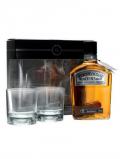 A bottle of Jack Daniel's Gentleman Jack / Two Glass Pack Tennessee Whiskey