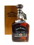 A bottle of Jack Daniels Single Barrel Tennessee