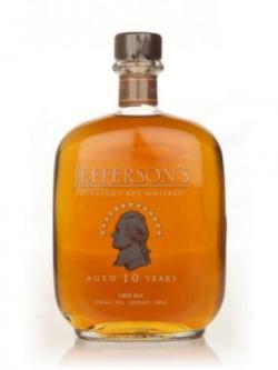 Jefferson's 10 Year Old Straight Rye Whiskey