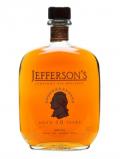 A bottle of Jefferson's Straight Rye Whiskey / 10 Year Old Stright Rye Whisky
