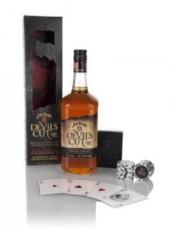 Jim Beam Devil's Cut Gift Pack with Poker Chips& Playing Cards