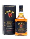 A bottle of Jim Beam Double Oak / Gift Box Kentucky Straight Bourbon Whiskey