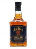 A bottle of Jim Beam Double Oak Kentucky Straight Bourbon Whiskey