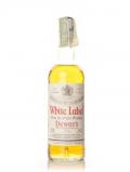 A bottle of John Dewar& Sons White Label Scotch Whisky - 1970's