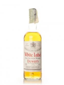 John Dewar& Sons White Label Scotch Whisky - 1970's