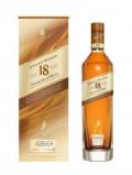 A bottle of Johnnie Walker 18 Year Old