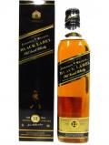 A bottle of Johnnie Walker Black Label 50cl 12 Year Old