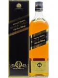 A bottle of Johnnie Walker Black Label Extra Special 12 Year Old 2080