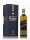 A bottle of Johnnie Walker Blue Label (Old Bottling)