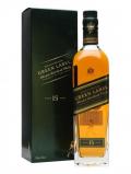 A bottle of Johnnie Walker Green Label 15 Year Old Blended Malt Scotch Whisky
