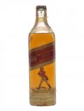 A bottle of Johnnie Walker Red Label / Bot.1940s / Spring Cap Blended Whisky
