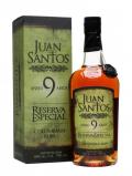 A bottle of Juan Santos Reserva Especial 9 Year Old