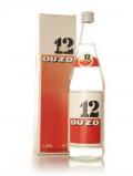 A bottle of Kaloyannis Ouzo 12 - 1980's