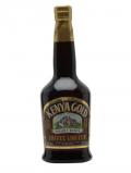 A bottle of Kenya Gold Coffee Liqueur