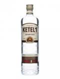 A bottle of Ketel 1 Jonge Jenever