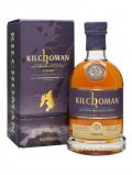 A bottle of Kilchoman Sanaig Islay Single Malt Scotch Whisky