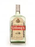 A bottle of Kintong’s Extra Dry Gin - 1970s