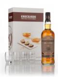 A bottle of Knockando 18 Year Old 1994 - Classic Malts& Food Gift Set