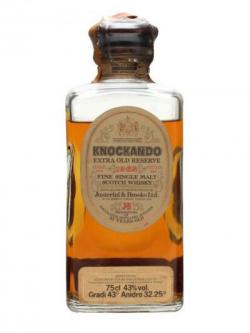 Knockando 1962 Extra Reserve / Bot.1984 Speyside Whisky