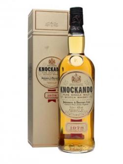 Knockando 1978 / Bot.1992 Speyside Single Malt Scotch Whisky