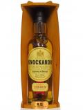 A bottle of Knockando Pure Single Malt 1989 12 Year Old