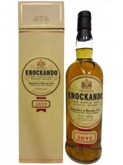 Knockando Pure Single Malt Scotch 1977 14 Year Old