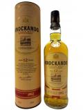 A bottle of Knockando Single Malt Scotch 1992 12 Year Old