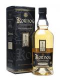 A bottle of Kornog Breton Peated Single Malt / Glann ar Mor French Whisky