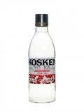 A bottle of Koskenkorva 013 Lingonberry Vodka