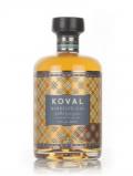 A bottle of Koval Barreled Gin