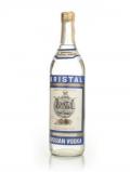 A bottle of Kristal Russian Vodka - 1970s