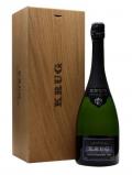 A bottle of Krug 1998 Clos d'Ambonnay Champagne