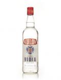 A bottle of Kulov Vodka